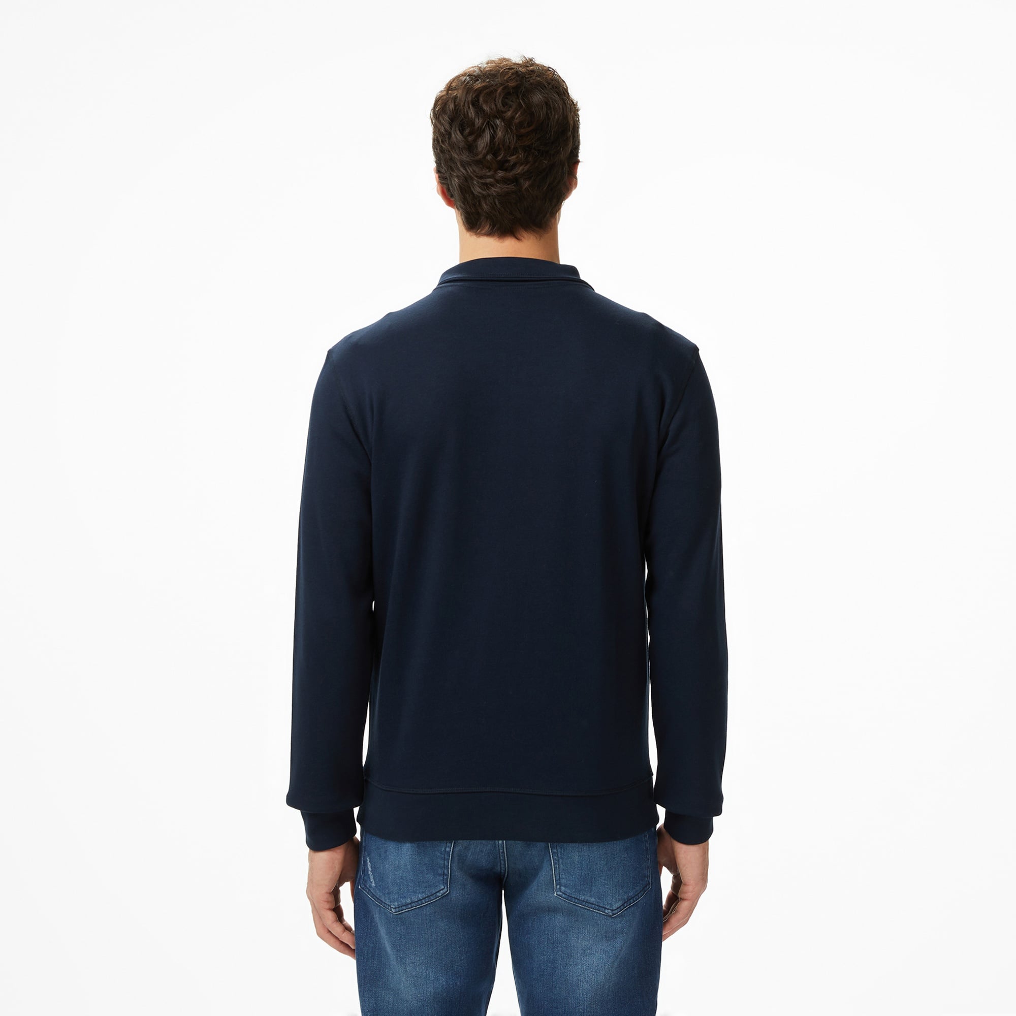 Boss Zetrust Erkek Lacivert Sweatshirt