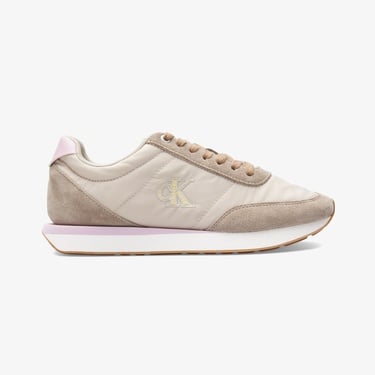  Calvin Klein Retro Runner Lace Up  Kadın Yeşil Sneaker