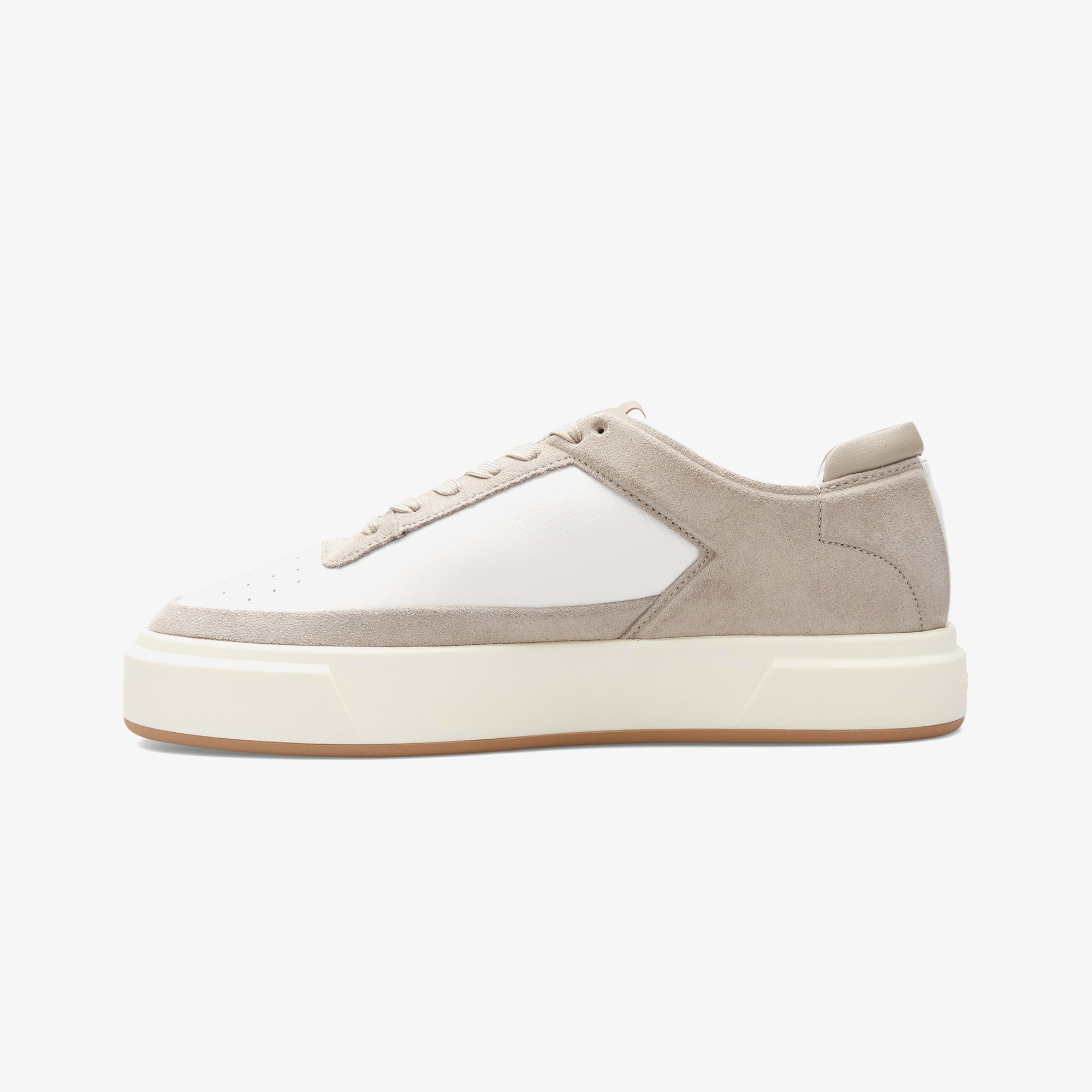 Calvin Klein Basket Cupsole Lace Up  Erkek Beyaz Sneaker