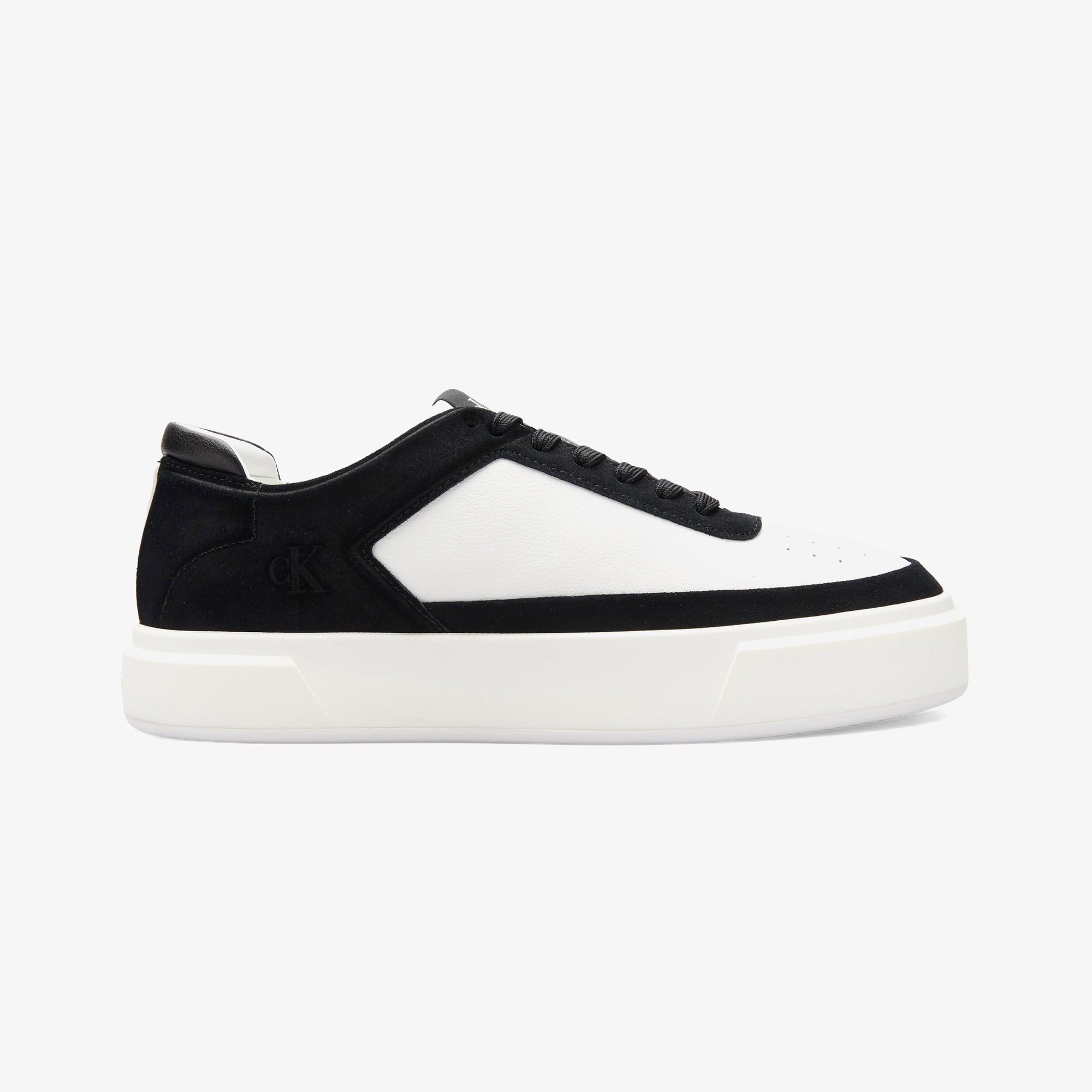 Calvin Klein Basket Cupsole Lace Up Erkek Siyah Sneaker