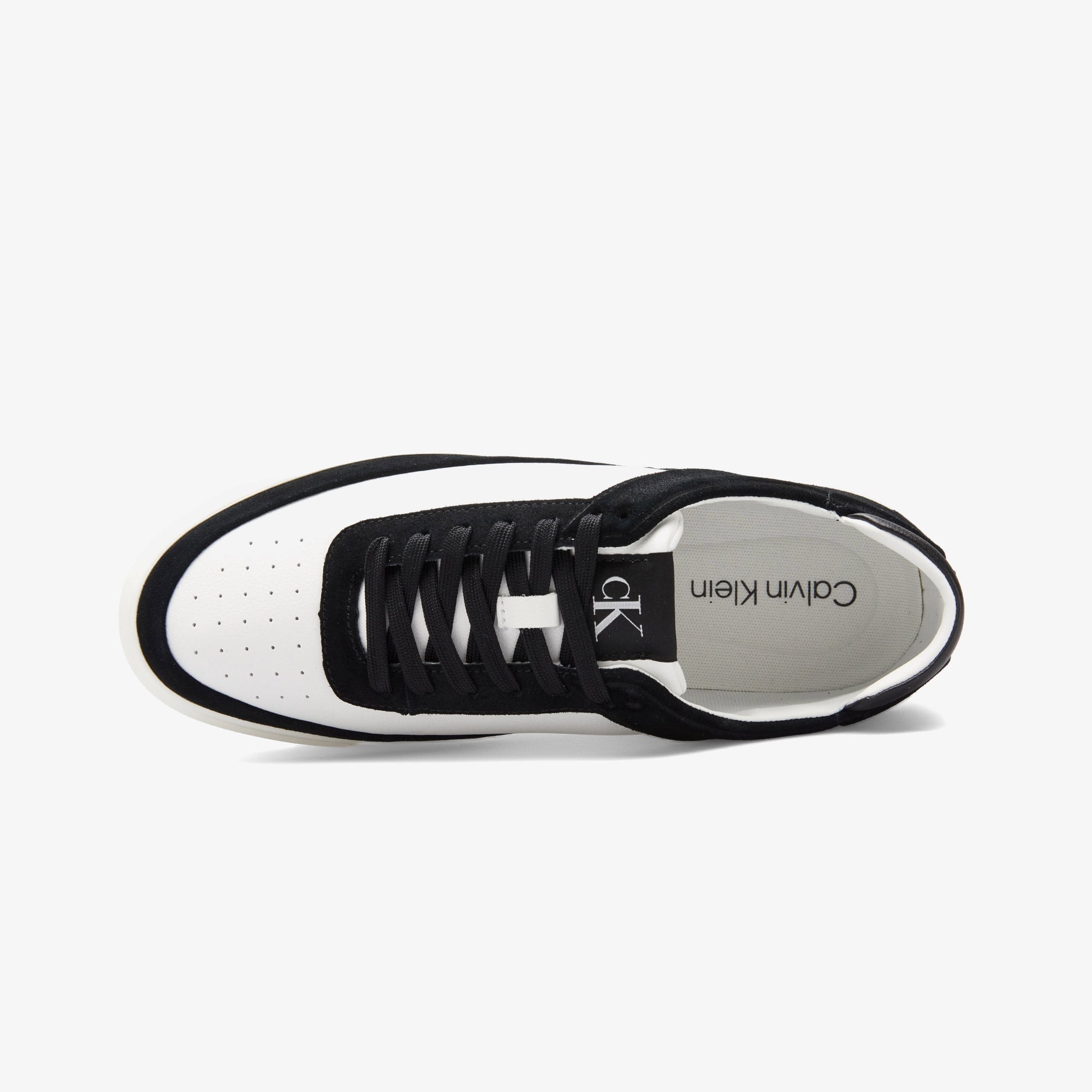 Calvin Klein Basket Cupsole Lace Up Erkek Siyah Sneaker