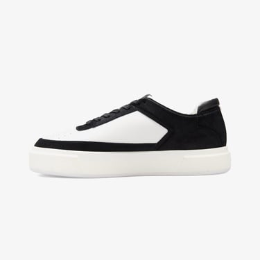  Calvin Klein Basket Cupsole Lace Up Erkek Siyah Sneaker