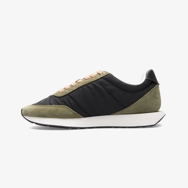  Calvin Klein Retro Runner Lace Up  Kadın Siyah Sneaker