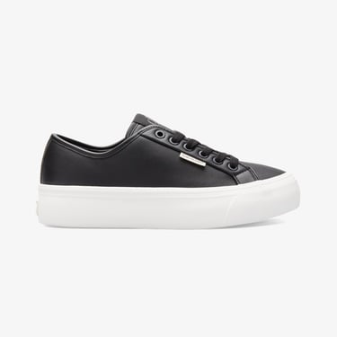  Calvin Klein Lace Up Kadın Siyah Sneaker
