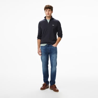  Boss Ever-X Erkek Lacivert Triko