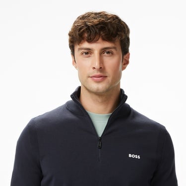  Boss Ever-X Erkek Lacivert Triko