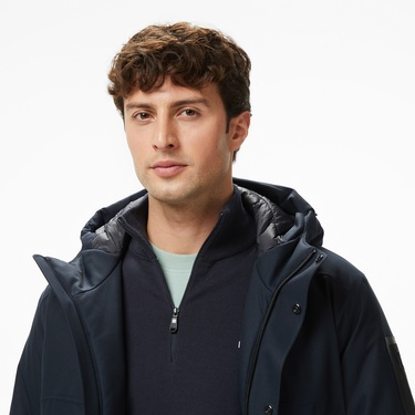  Boss Hexatech Erkek Lacivert Parka