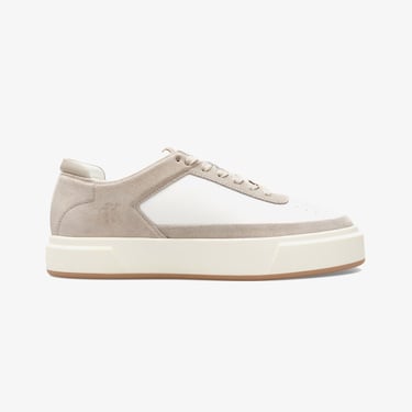  Calvin Klein Basket Cupsole Lace Up  Erkek Beyaz Sneaker
