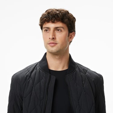  Boss Osnape Erkek Siyah Mont