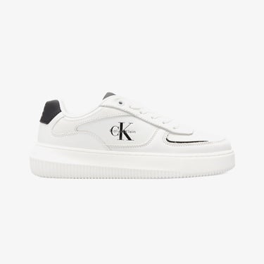  Calvin Klein Chunky Cupsole Low  Kadın Beyaz Sneaker
