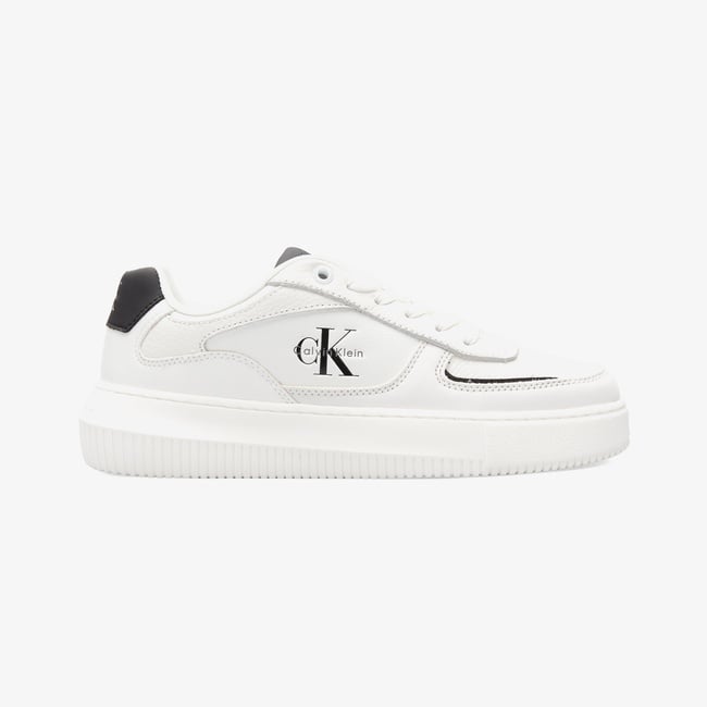  Calvin Klein Chunky Cupsole Low  Kadın Beyaz Sneaker