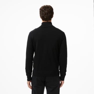  Boss Kanozip Erkek Siyah Triko