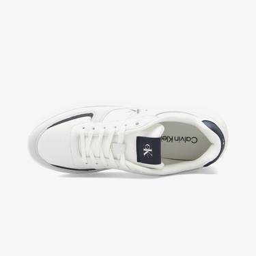  Calvin Klein Chunky Cupsole Low Erkek Beyaz Sneaker