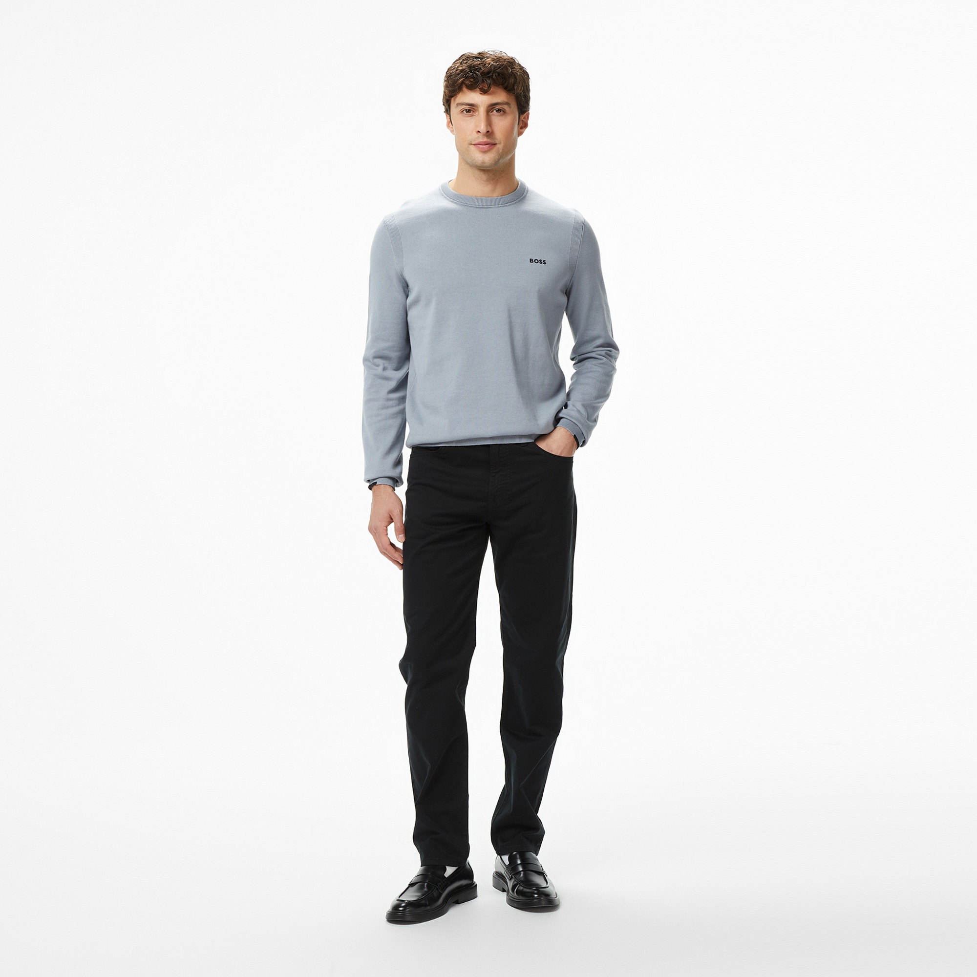 Boss Maine Erkek Siyah Pantolon