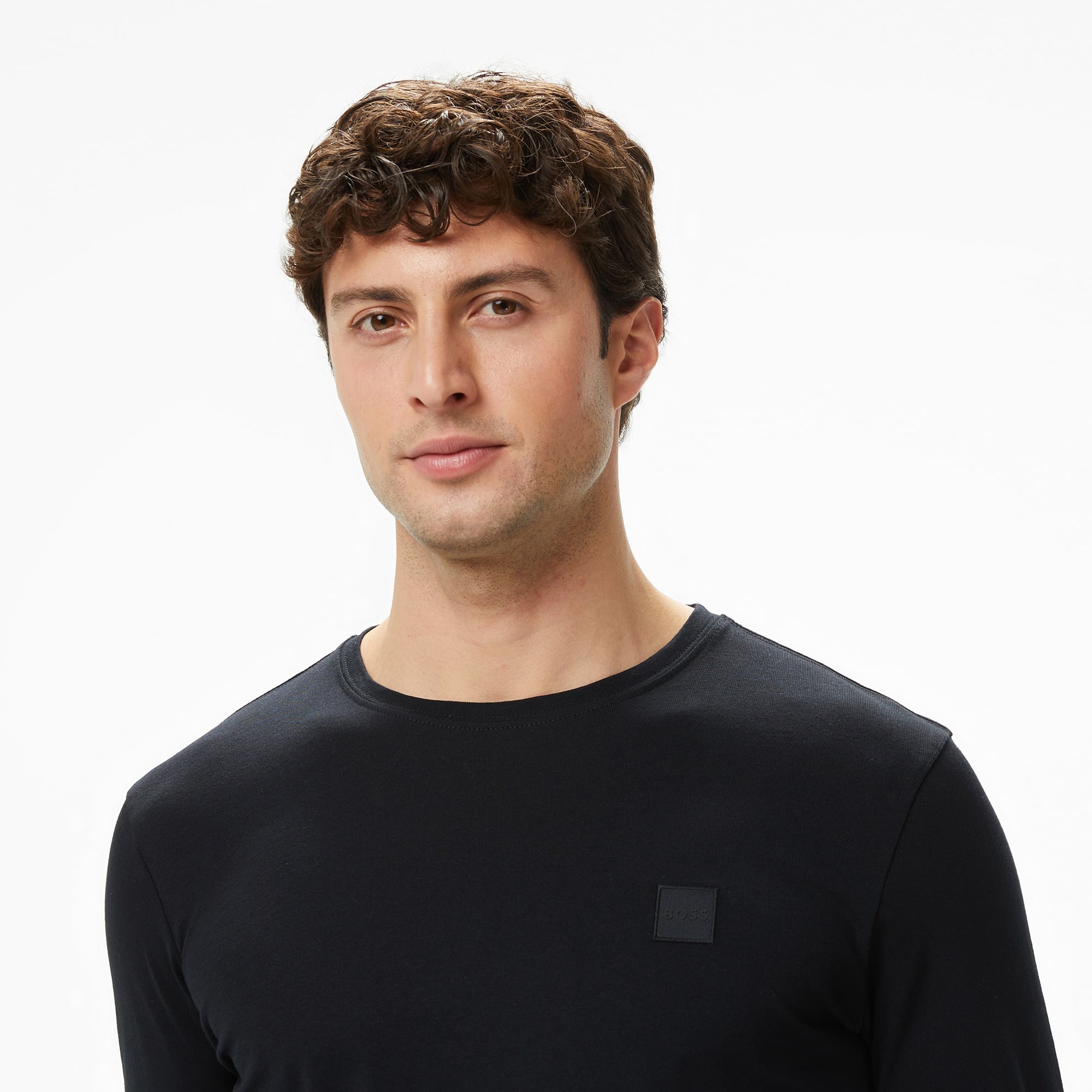 Boss Tacks Erkek Siyah T-Shirt