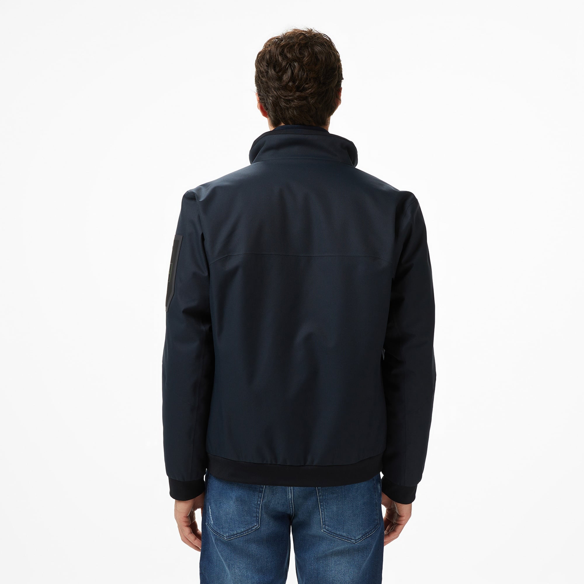 Boss Hexatech Bomber Erkek Lacivert Mont