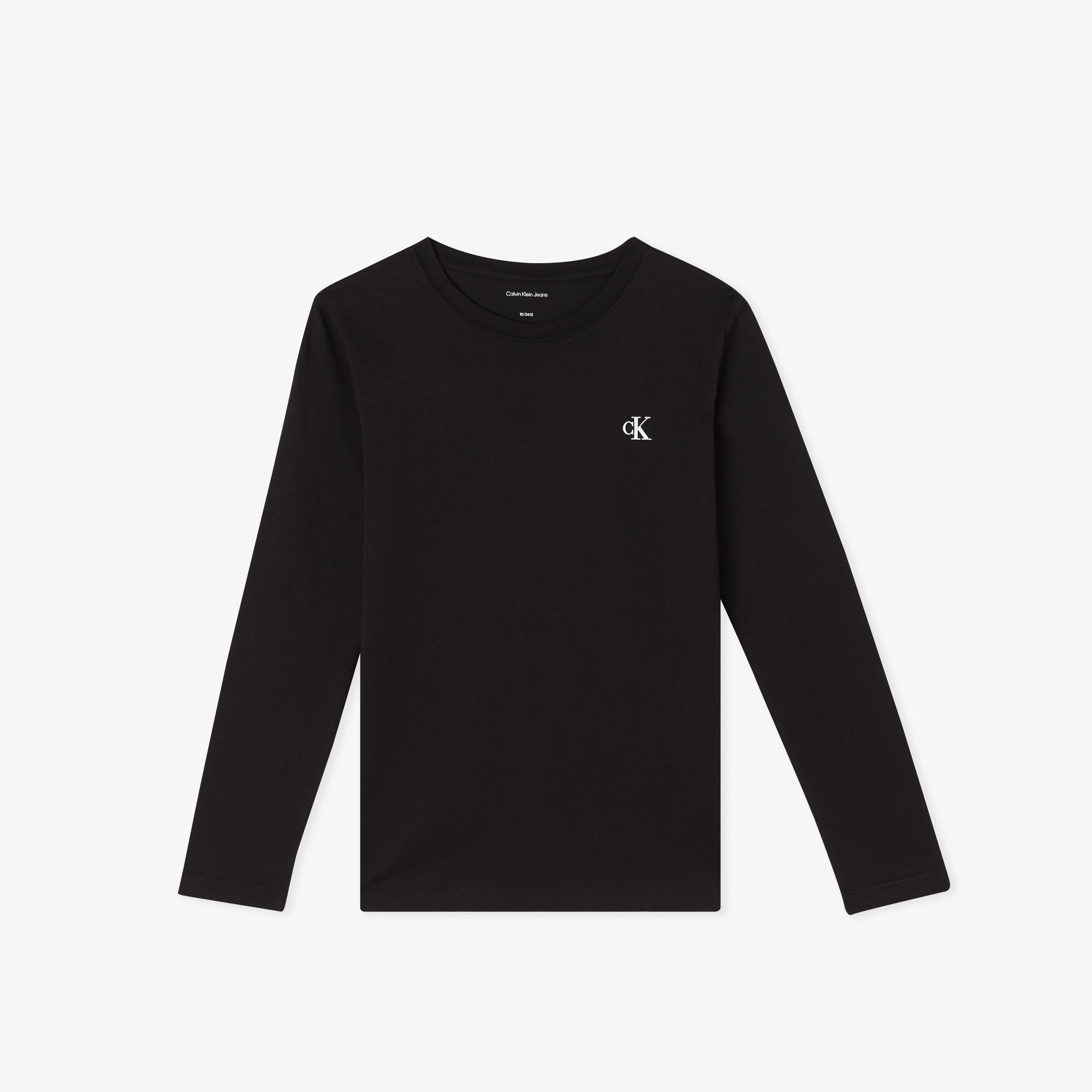 Calvin Klein 2'li Uzun Kollu Çocuk Siyah/Beyaz T-Shirt