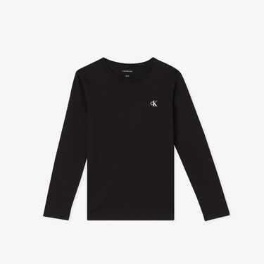  Calvin Klein 2'li Chest Mono  Çocuk Siyah Atlet