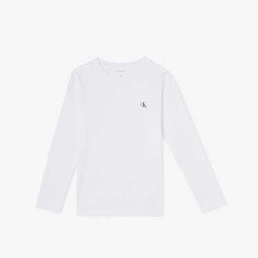  Calvin Klein 2'li Chest Mono  Çocuk Siyah Atlet