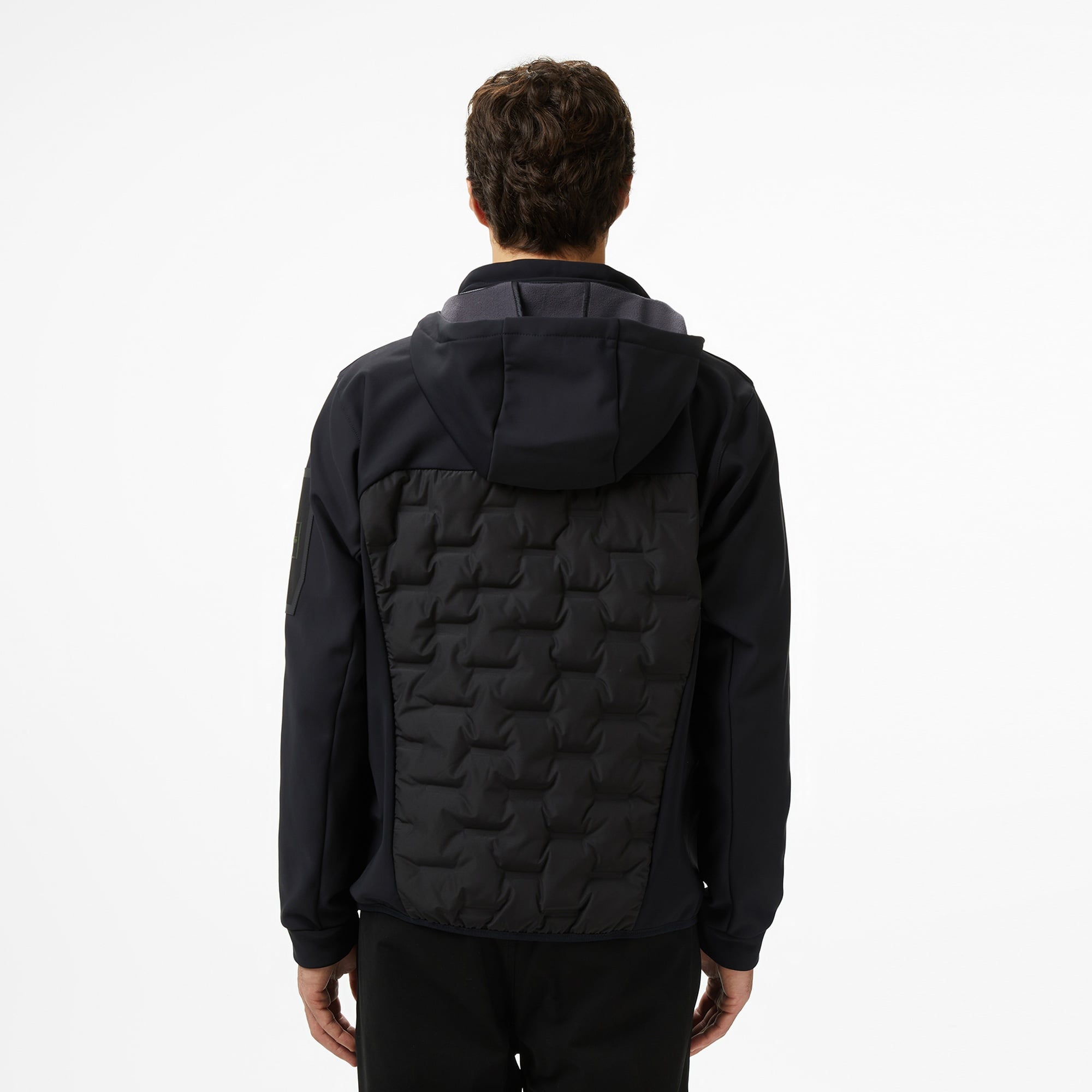 Boss Down Hybrid Erkek Siyah Ceket