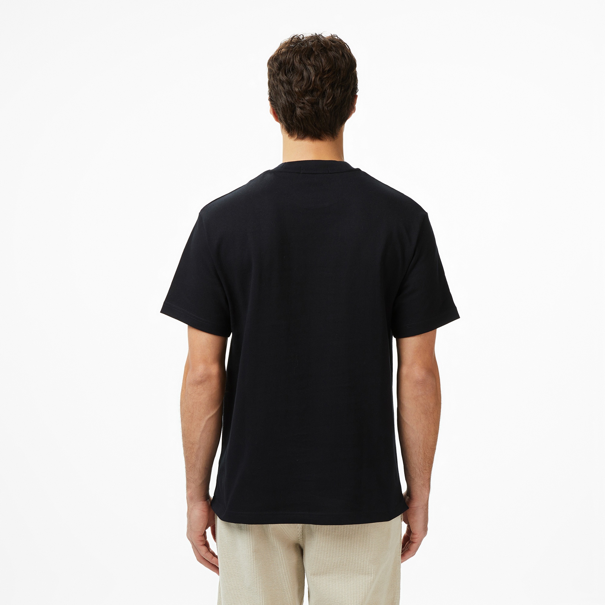 Fred Perry Relaxed Erkek Siyah T-Shirt