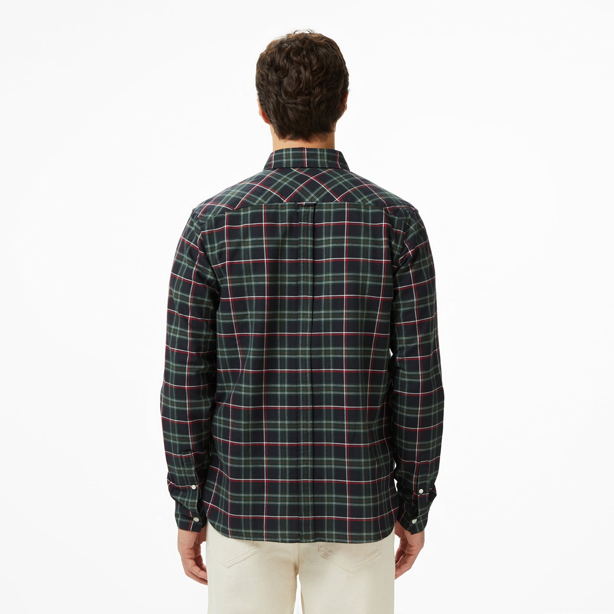 Fred Perry Tartan Erkek Renkli Gömlek