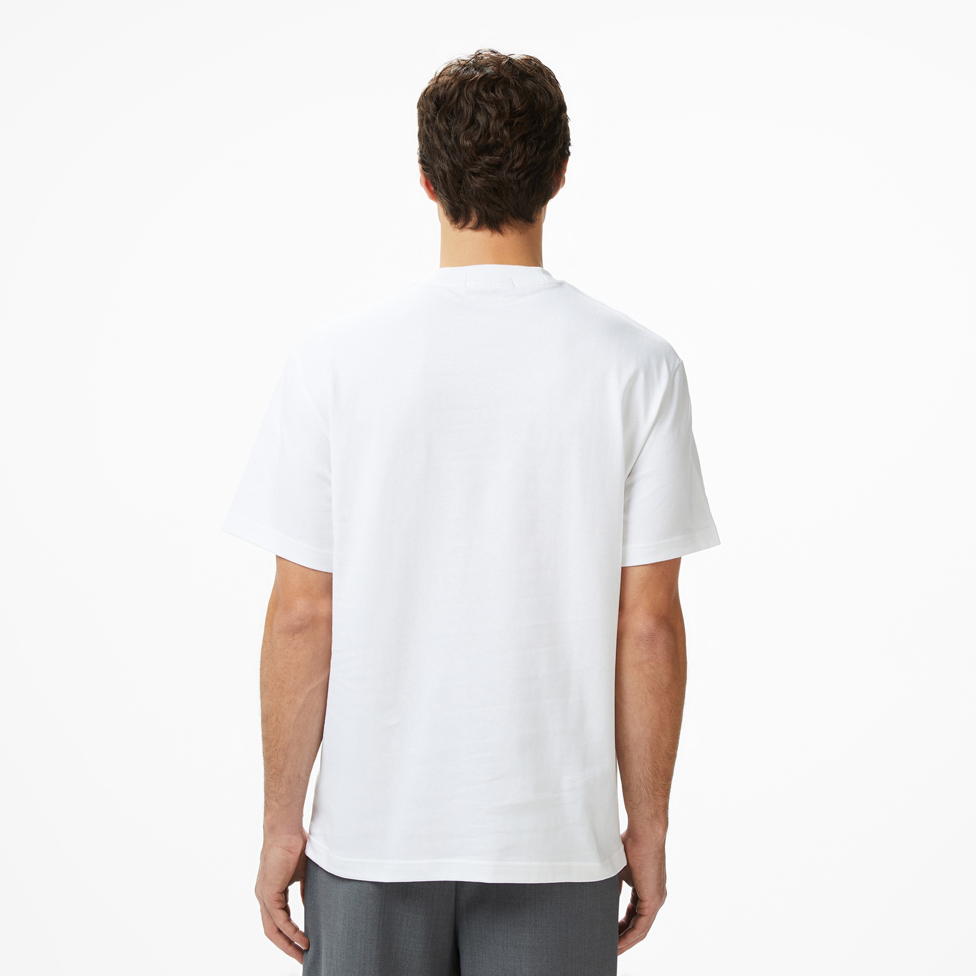 Fred Perry Relaxed Erkek Beyaz T-Shirt