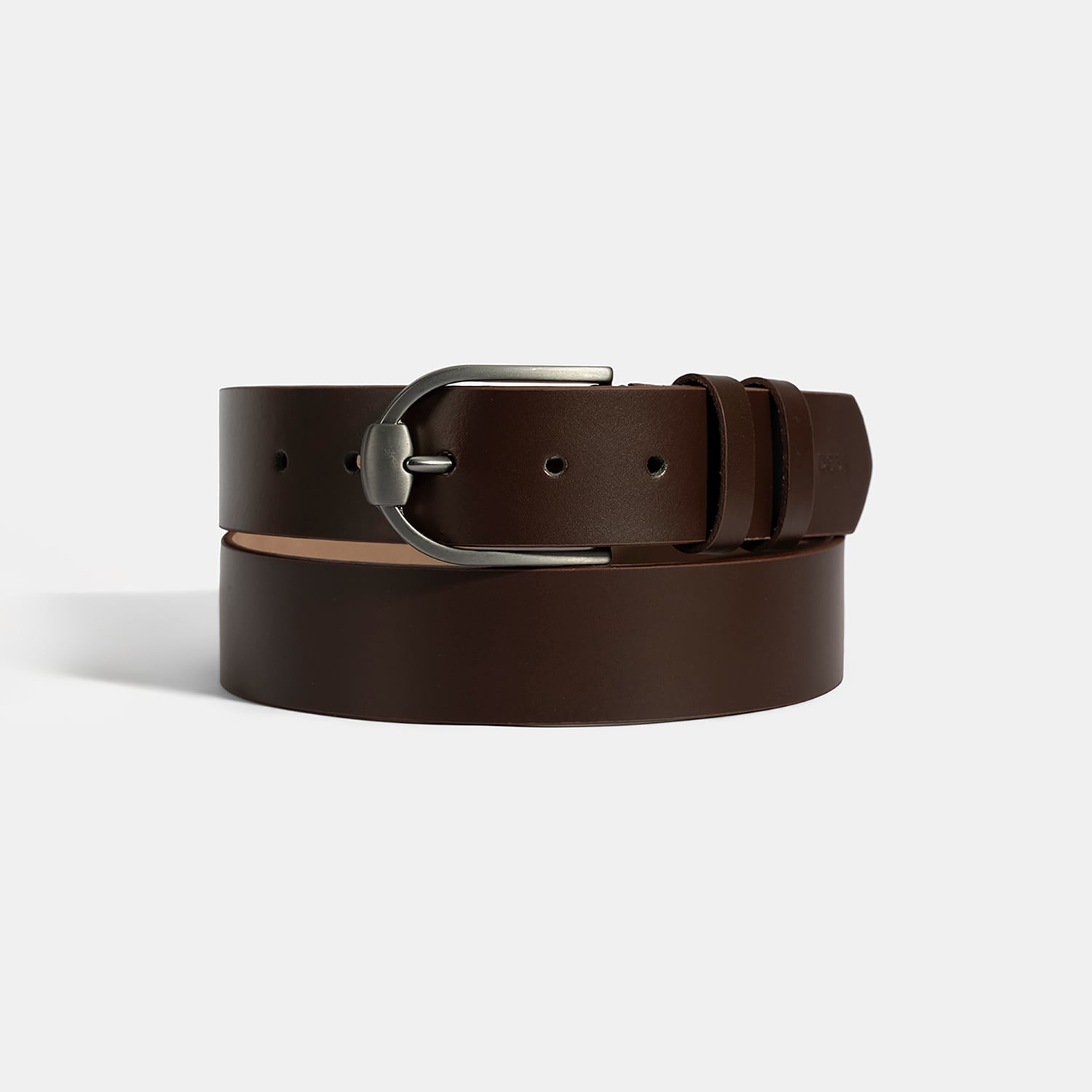  Erkek Kahve Spor Deri Kemer