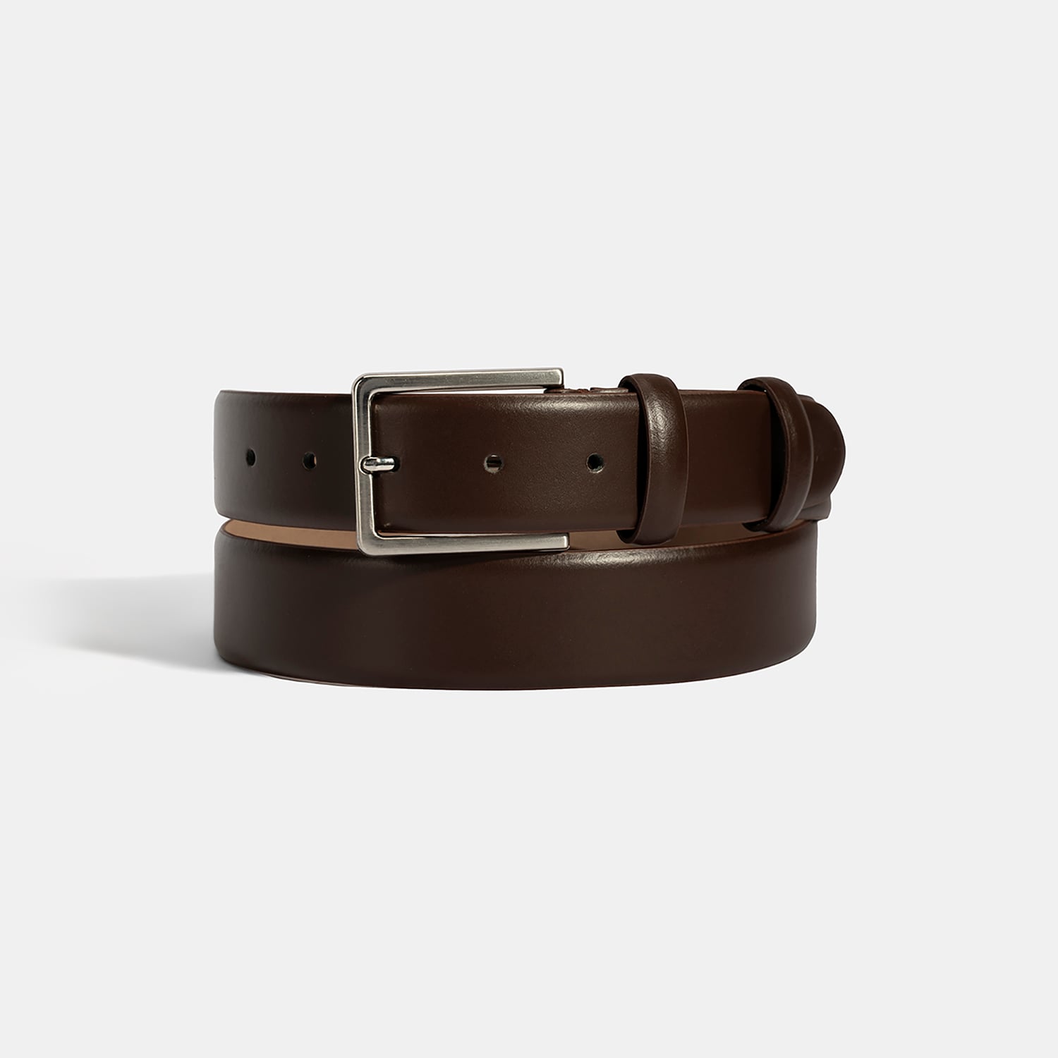  Erkek Kahve Deri Klasik Kemer