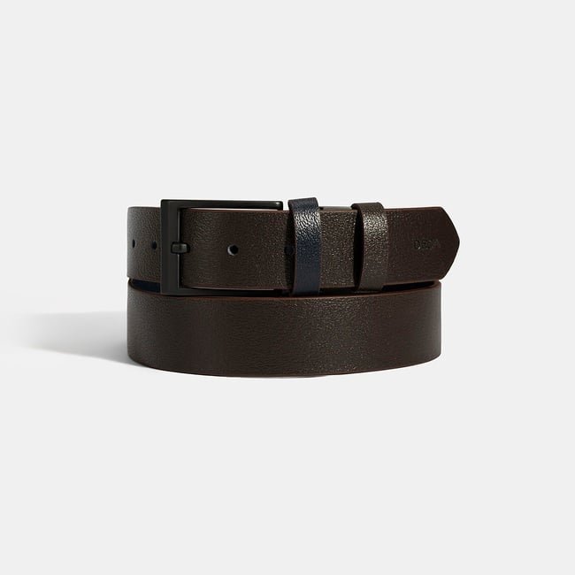  Erkek Kahve Deri Spor Kemer