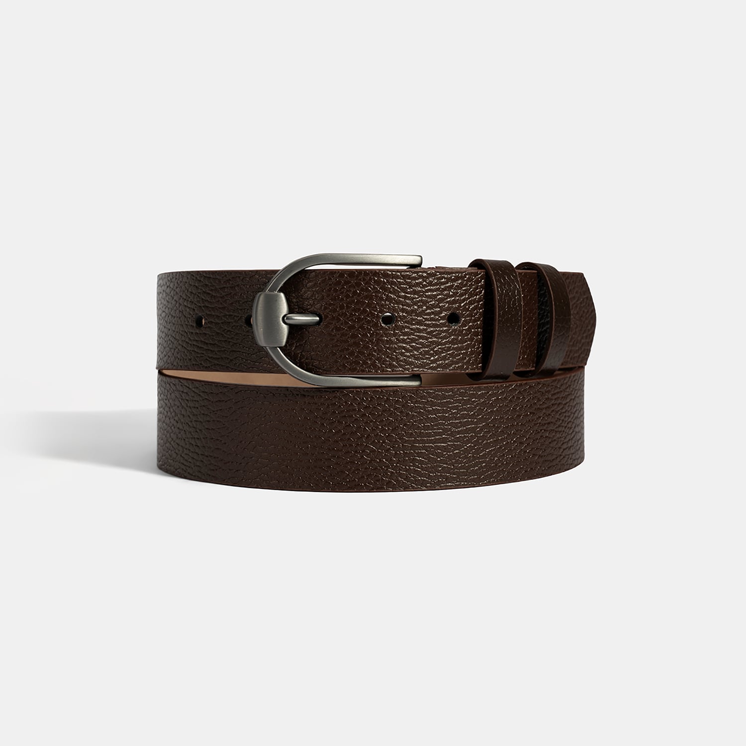  Erkek Kahve Deri Spor Kemer