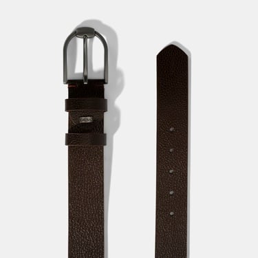  Erkek Kahve Deri Spor Kemer