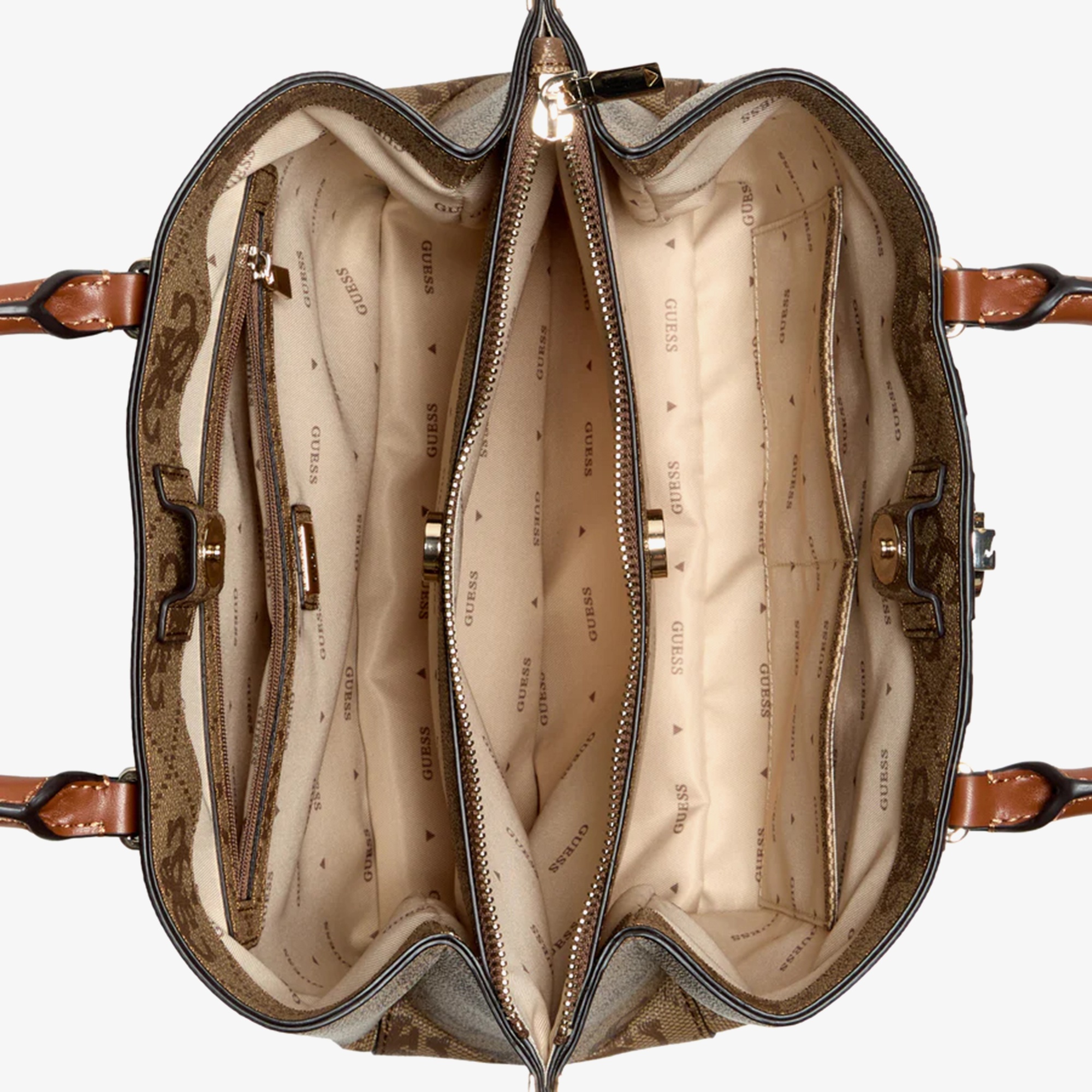 Guess Access Kadın Kahverengi El Çantası