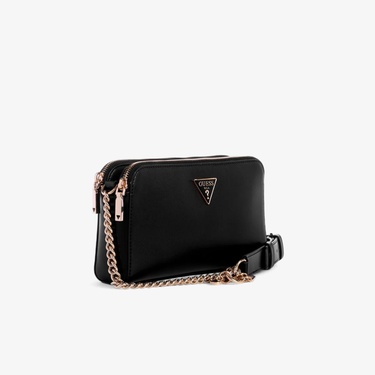  Guess Access Kadın Siyah Çapraz Çanta