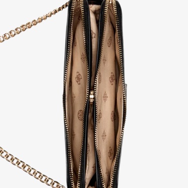 Guess Access Kadın Siyah Çapraz Çanta