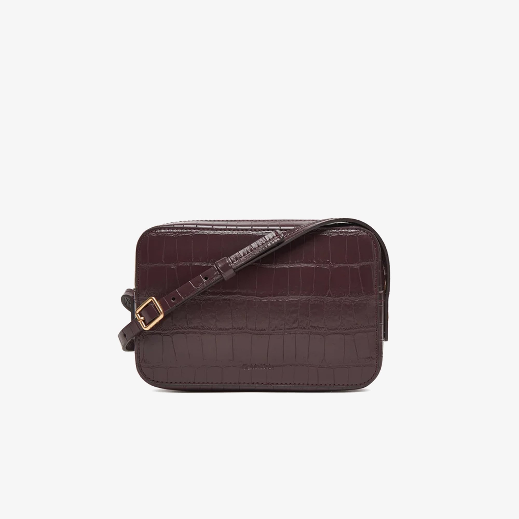 Calvin Klein Croc Camera Kadın Kahverengi El Çantası