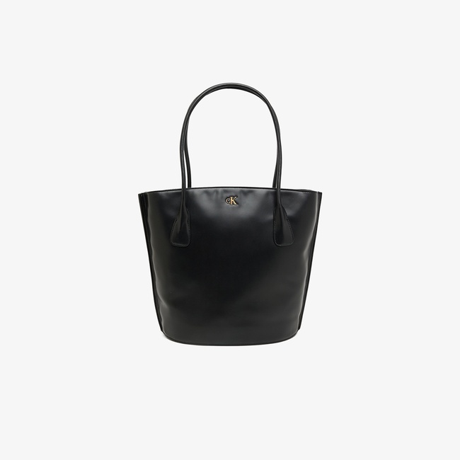  Calvin Klein Medium Tote Kadın Siyah Çanta