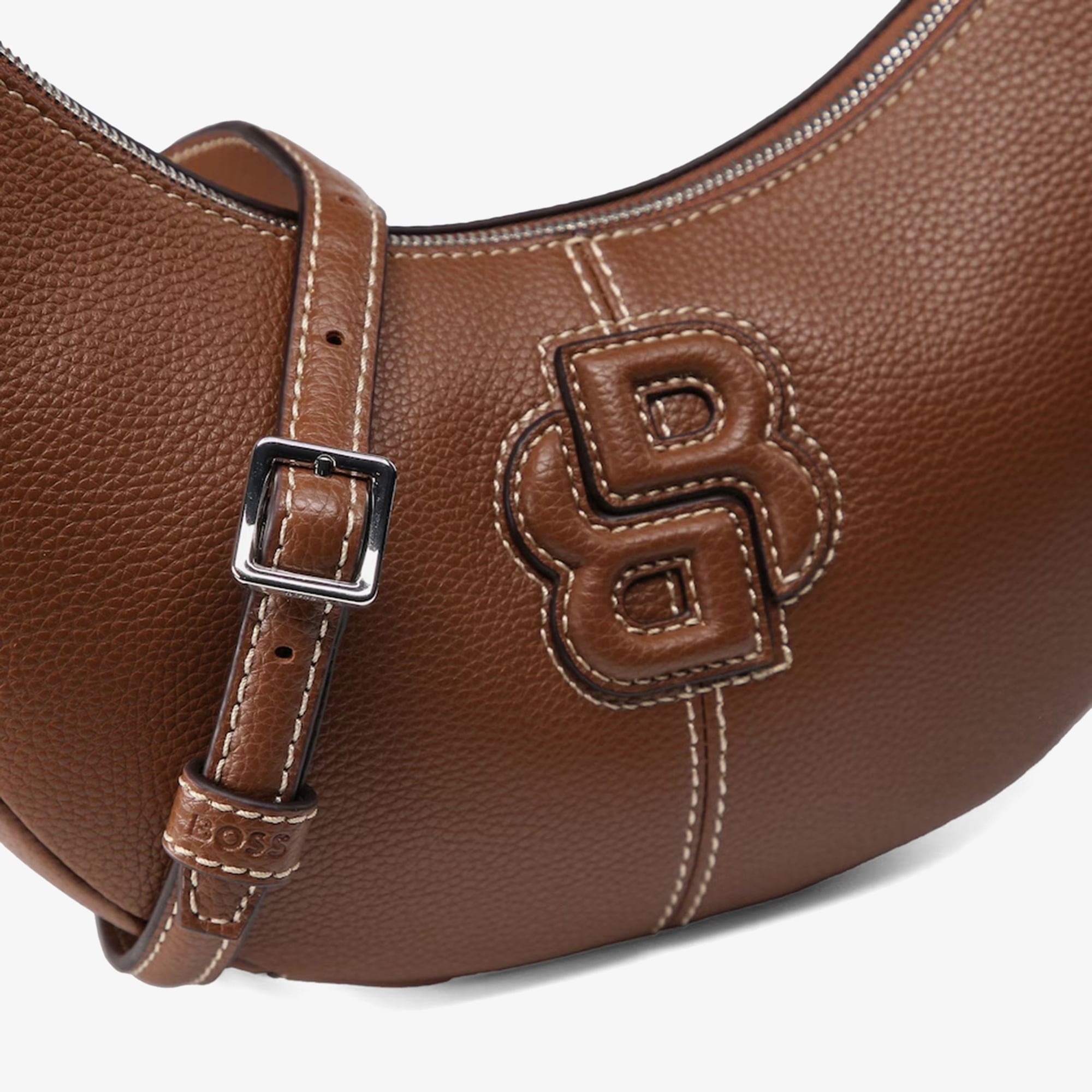 Boss Anett Halfmoon Kadın Kahverengi Çapraz Çanta