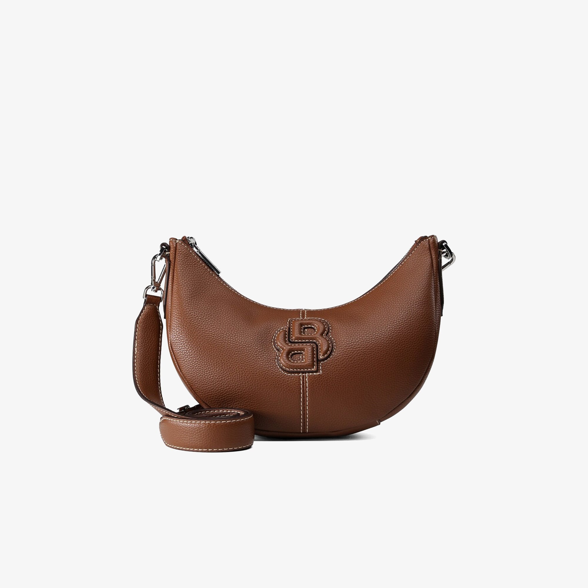 Boss Anett Halfmoon Kadın Kahverengi Çapraz Çanta