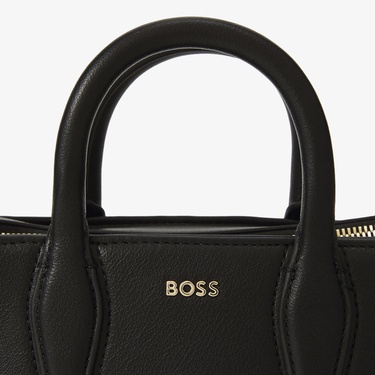  Boss Sandy Kadın Siyah Tote Omuz Çantası