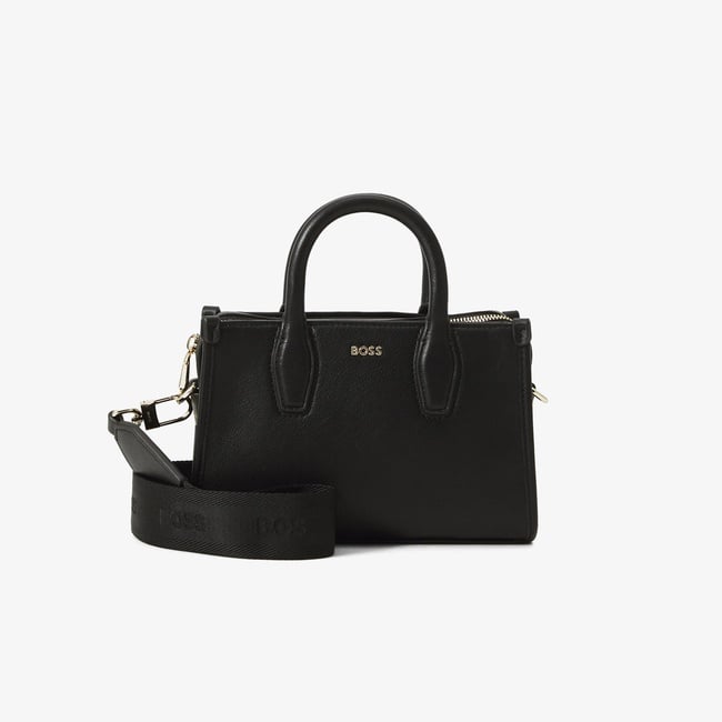  Boss Sandy Kadın Siyah Tote Omuz Çantası