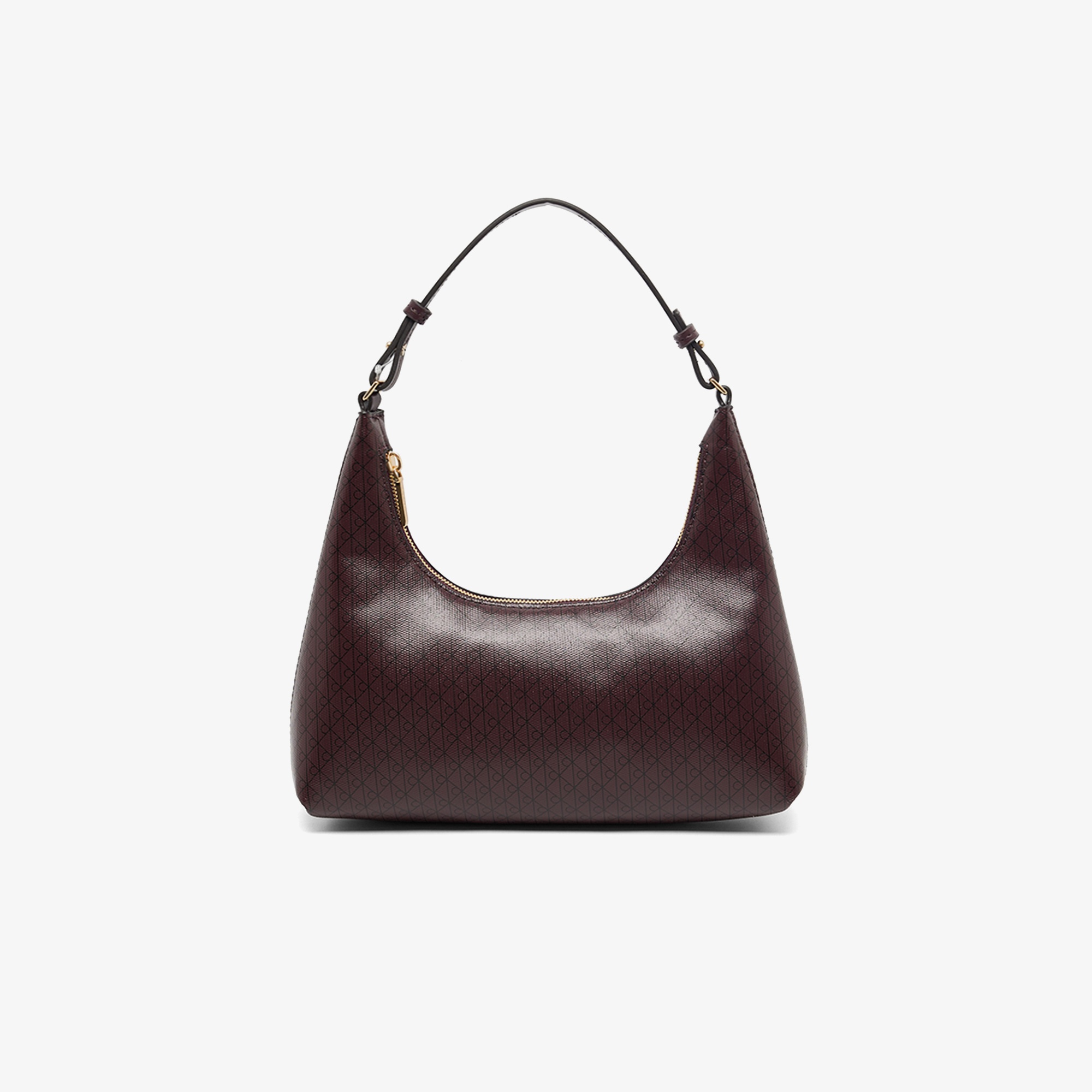 Calvin Klein Emblem Kadın Kahverengi Omuz Çantası