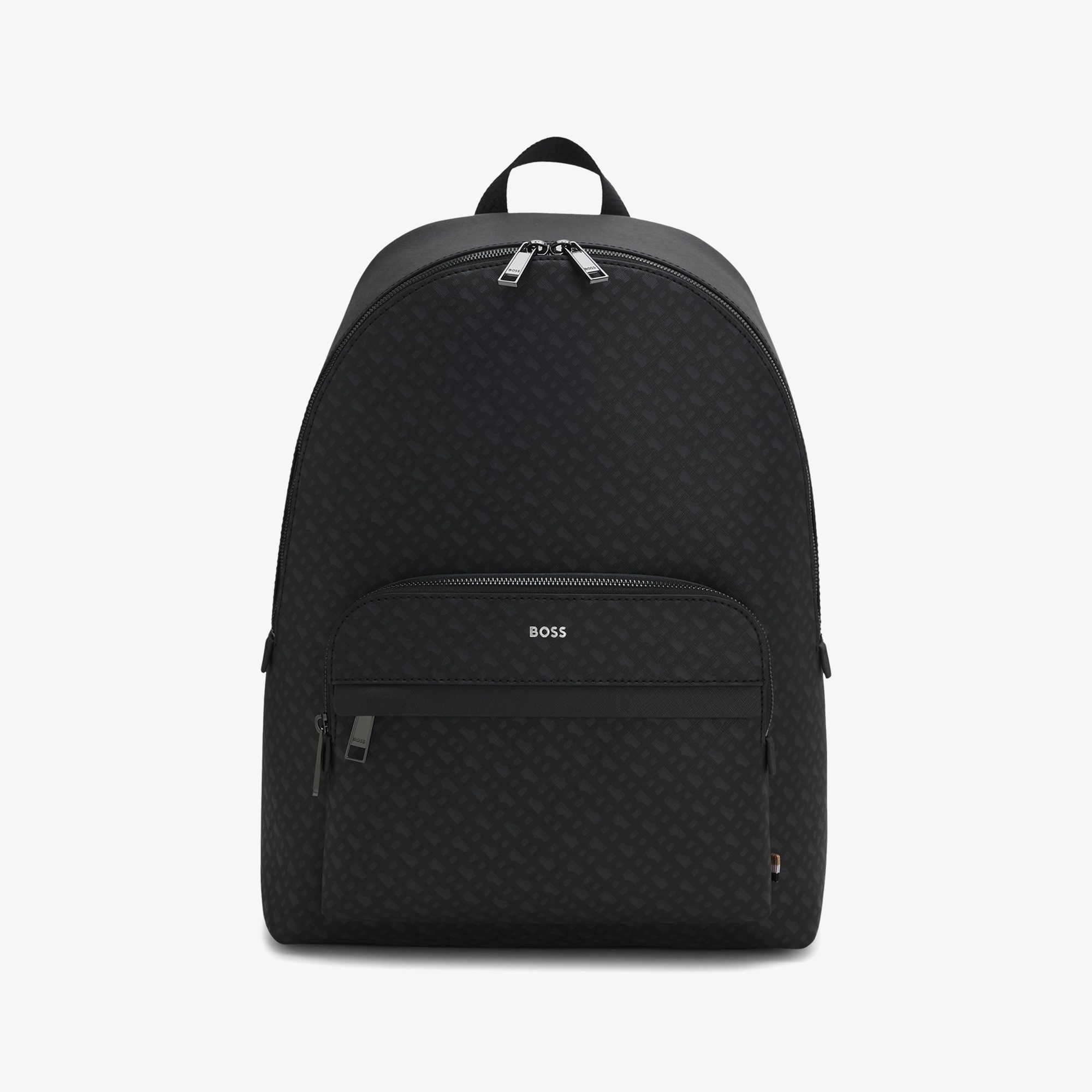 Boss Zair Erkek Siyah Sırt Çantası