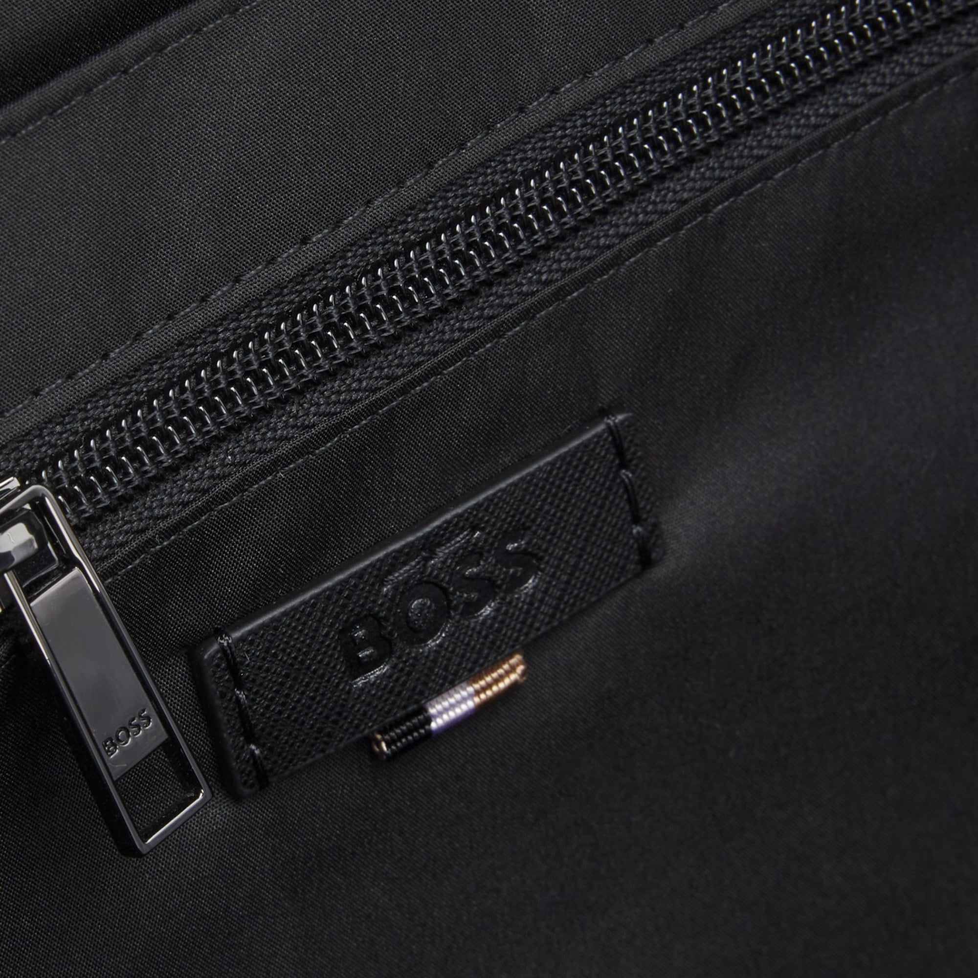 Boss Zair Erkek Siyah Sırt Çantası