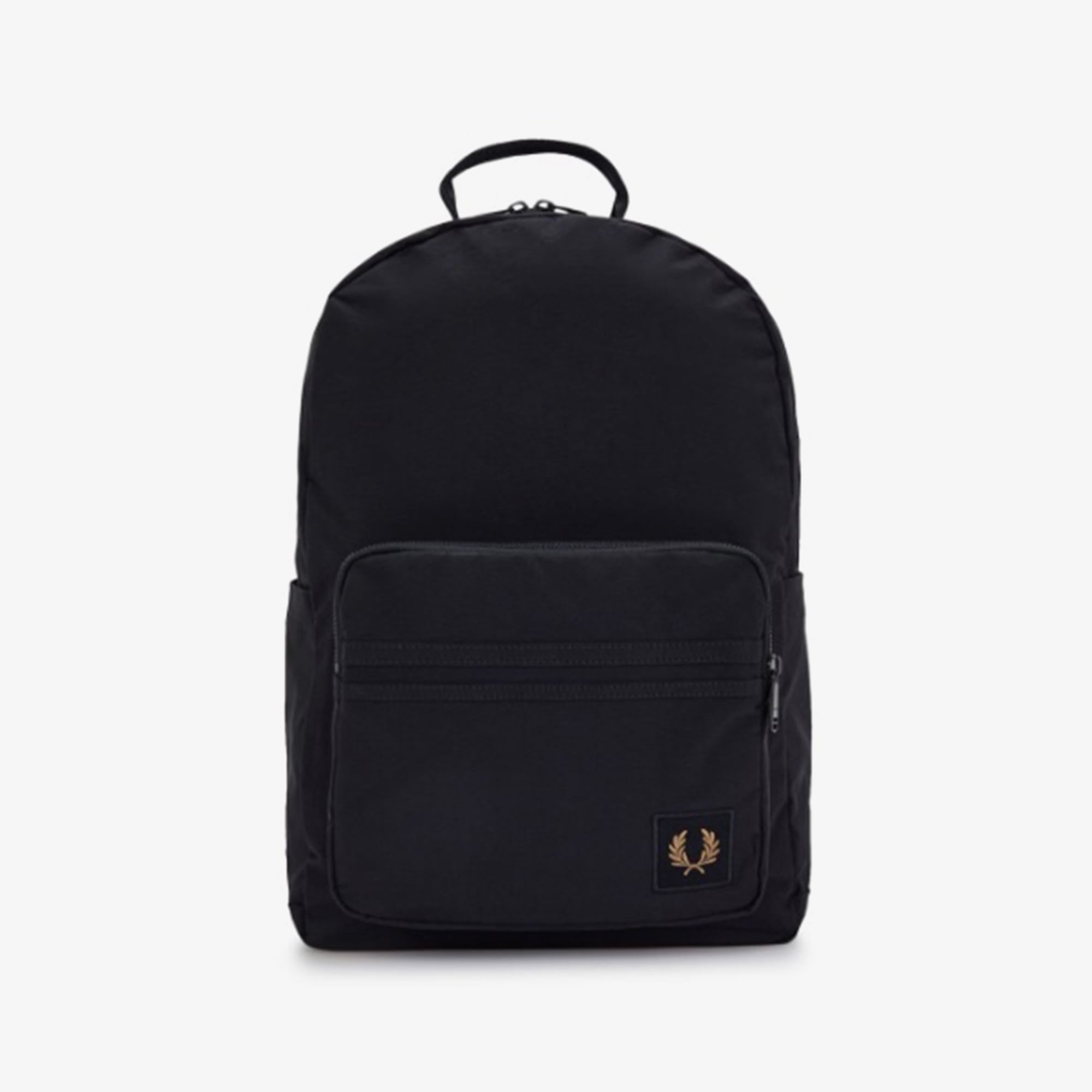  Fred Perry Nylon badge Unisex Siyah Sırt Çantası