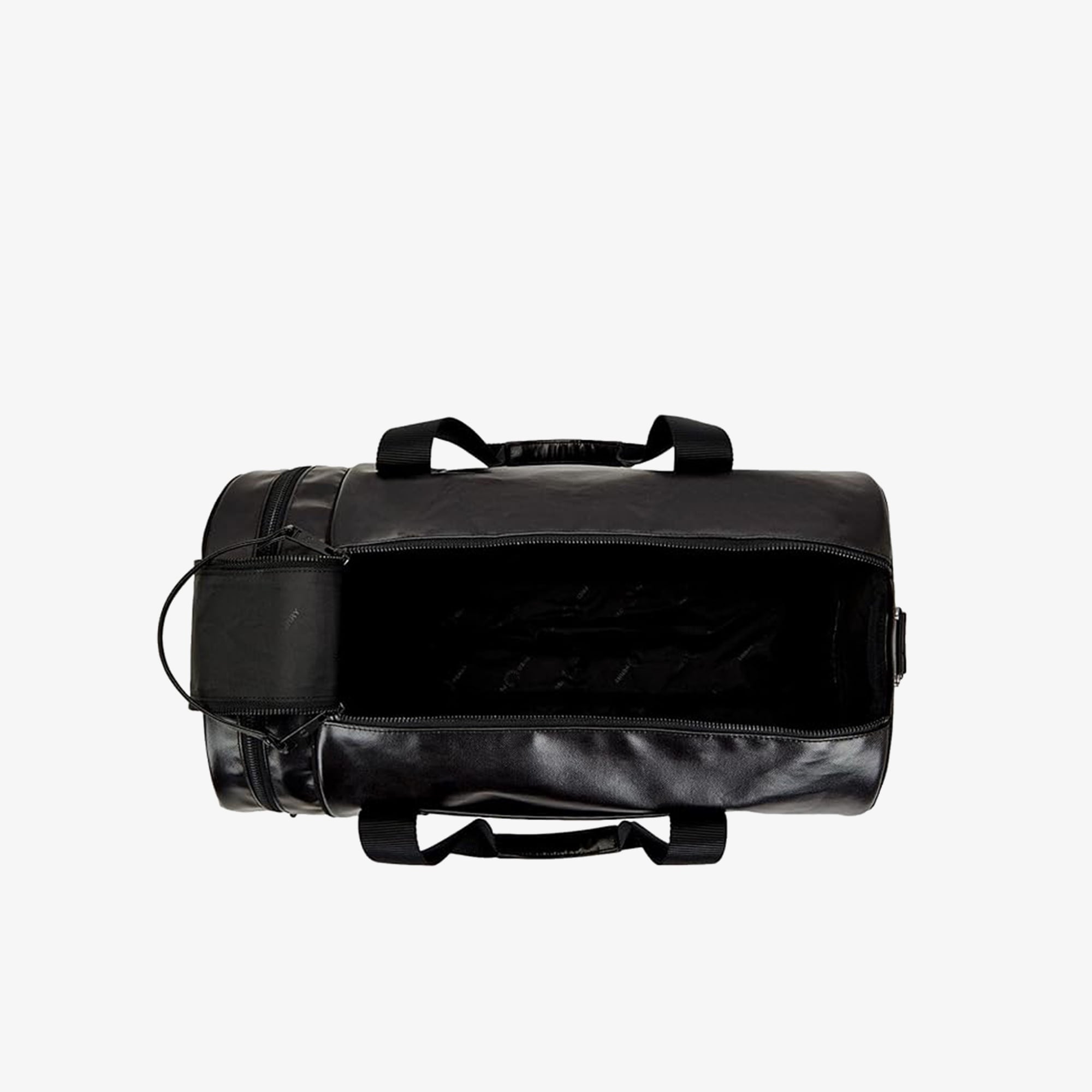 Fred Perry Tonal Classic Mini Barrel Unisex Siyah Spor Çantası