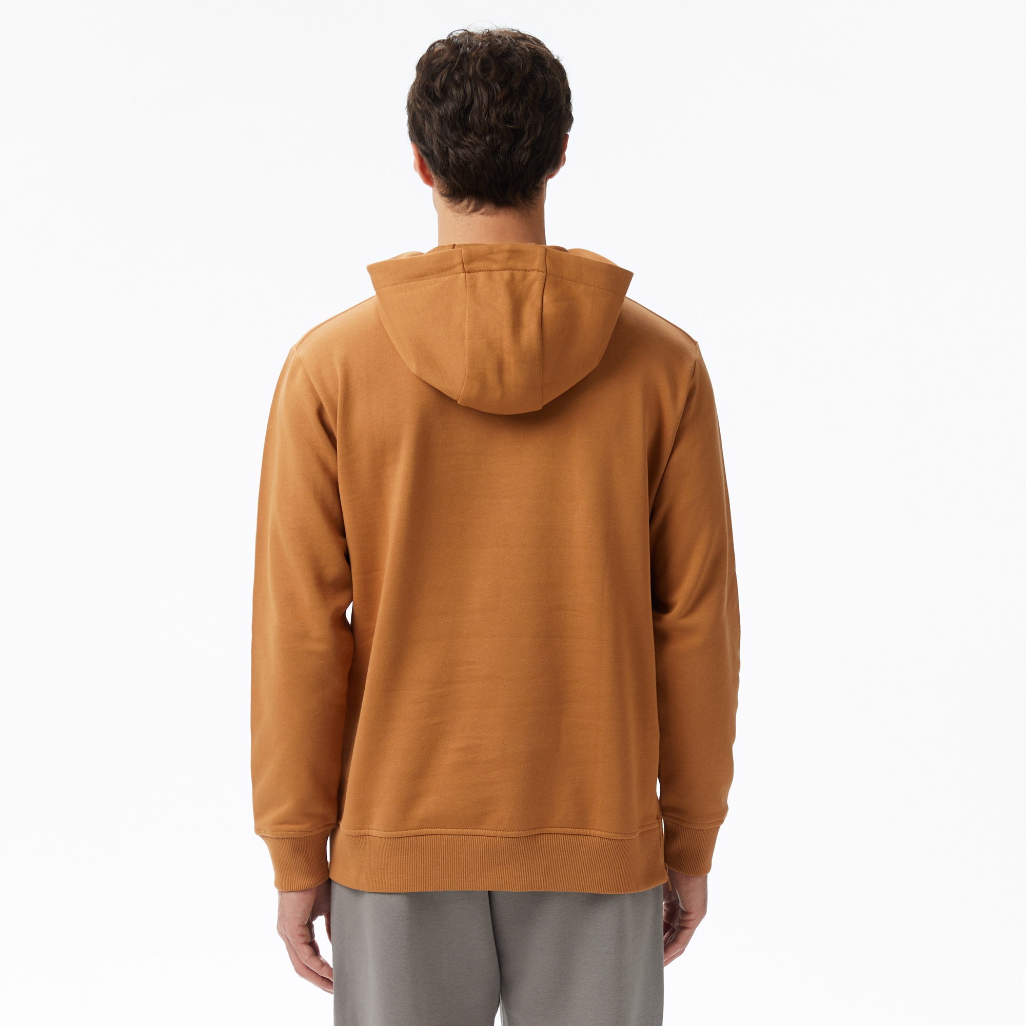 United4 Classic Erkek Kahverengi Hoodie