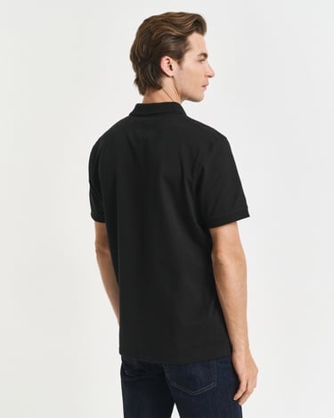  GANT Erkek Siyah Regular Fit Polo