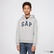 Gap V-Bas Heritage Çocuk Gri Sweatshirt