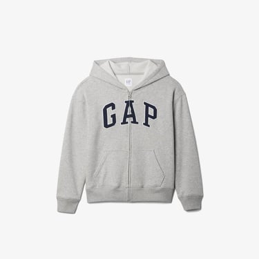  Gap V-Bas Heritage Çocuk Gri Sweatshirt